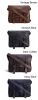 Handmade Vegetable Tanned Leather Men's Messenger Bag, Shoulder Bag, Satchel Bag w/ Color Choices 9042