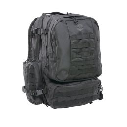 Multi-Terrain Black Tactical Backpack by 5ive Star Gear