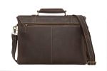 Vintage Genuine Leather Briefcase Messenger Bag Laptop Bag 6938