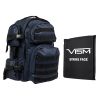 Bulletproof Backpack with Level IIIA Soft Panel 10"x12" - 14 Color Options