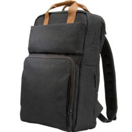 Powerup Black Backpack - Recharge Electronic Devices