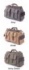 15'' Canvas Leather Travel Bag Briefcase Messenger Bag Shoulder Bag 1858 w/ Color Choices