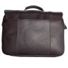 Bulletproof Dark Brown Leather Messenger Bag by Bulletblocker