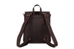 Vintage Leather Dark Brown Backpack 6963