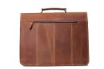 Handmade Vintage Brown Leather Briefcase/Men Messenger Bag/Laptop Bag 7083-VB