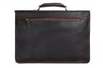 17'' Handmade Leather Laptop Bag/Leather Briefcase 7205L