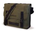 Eco-Friendly Canvas Messenger Bag Olive Green 15.6" Laptop