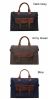 Waxed Canvas/Leather Messenger Bag, Laptop Bag Briefcase, Shoulder Bag w/ 3 Color Choices YD2167